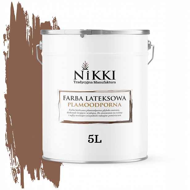Barva Odolná Vůči Skvrnám, Čokoládová Barva H4515 5L, Hluboký Mat