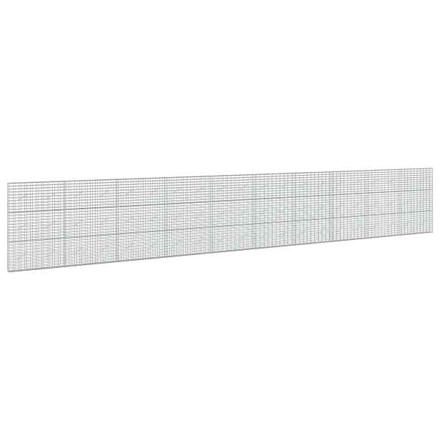 vidaXL Gabion s drátem 5 mm a síťkou 5x10 cm 1000x10x150 cm
