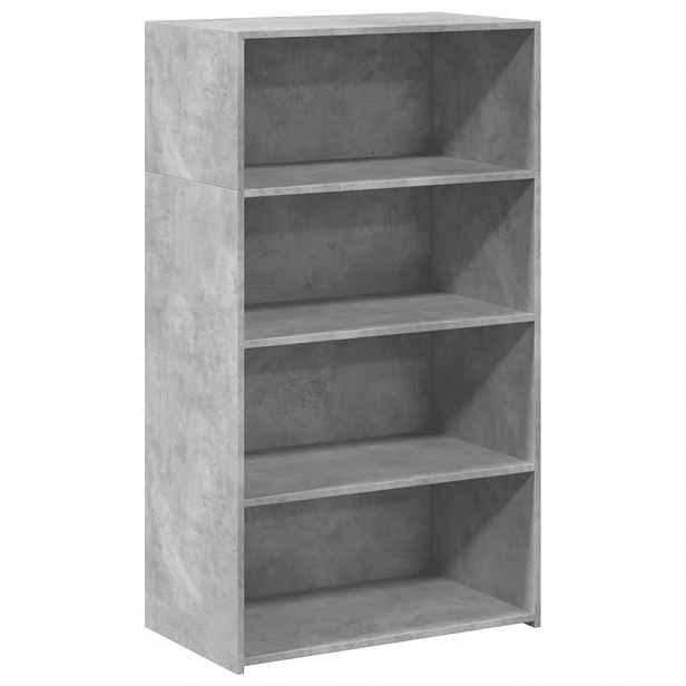 vidaXL Skříň highboard betonově šedá 70 x 41 x 124 cm kompozitní dřevo