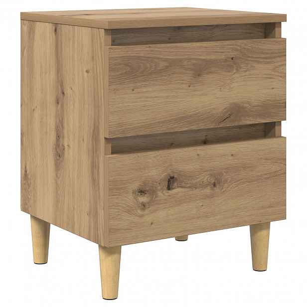 vidaXL Zásuvka pod postel Artisanový dub 40 x 35 x 50 cm