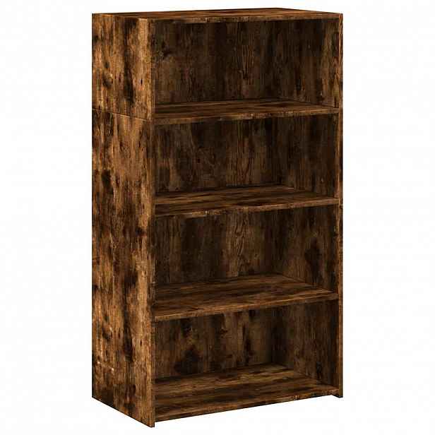 vidaXL Skříň highboard kouřový dub 70 x 41 x 124 cm kompozitní dřevo