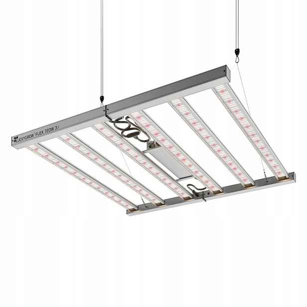 Luckygrow Flex 720W 3.1 µmol/J Led lampa pro pěstování rostlin Samsung LM281B