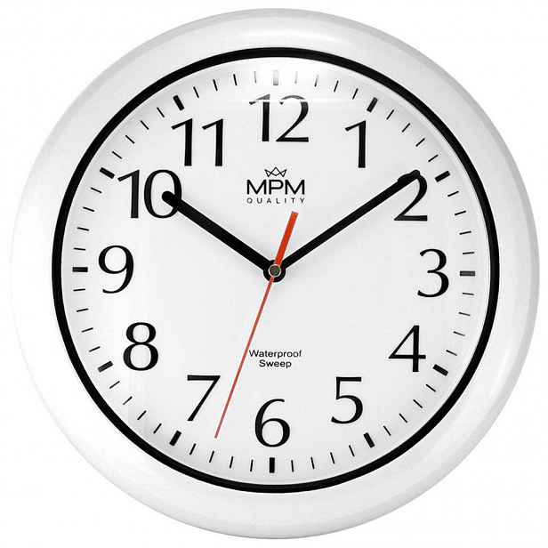 Nástěnné Hodiny Mpm E01.2535 Koupelnové Vodotěsné