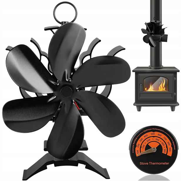 Krbový Ventilátor, Termoelektrický Ventilátor Napájený Teplem, Tlumený