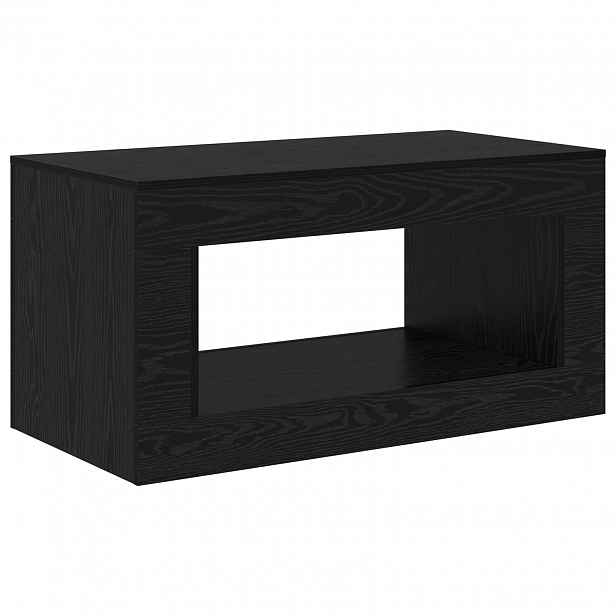 vidaXL Coffee Table Černý dub 99.5 x 50 x 50 cm Kompozitní dřevo