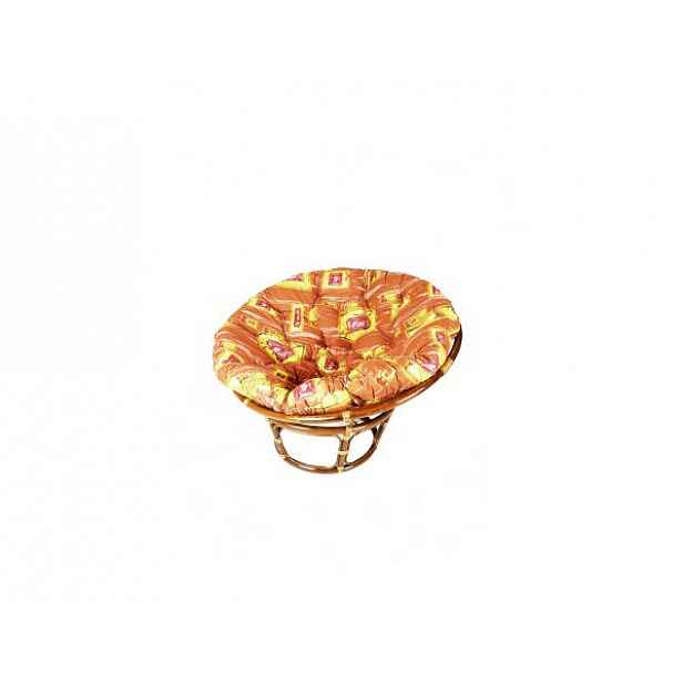 Ratanový PAPASAN tmavý - průměr 110 cm L20