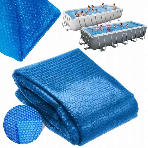 Bublinkový Krycí Plachta do bazénu Steel Pro Max 640x274cm Bestway 220 Micron