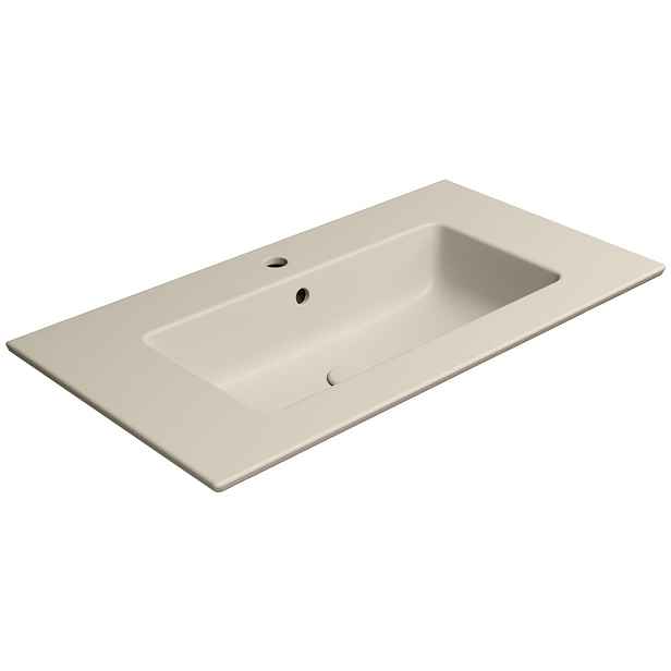 GSI PURA keramické umyvadlo Slim 82x46cm, creta mat