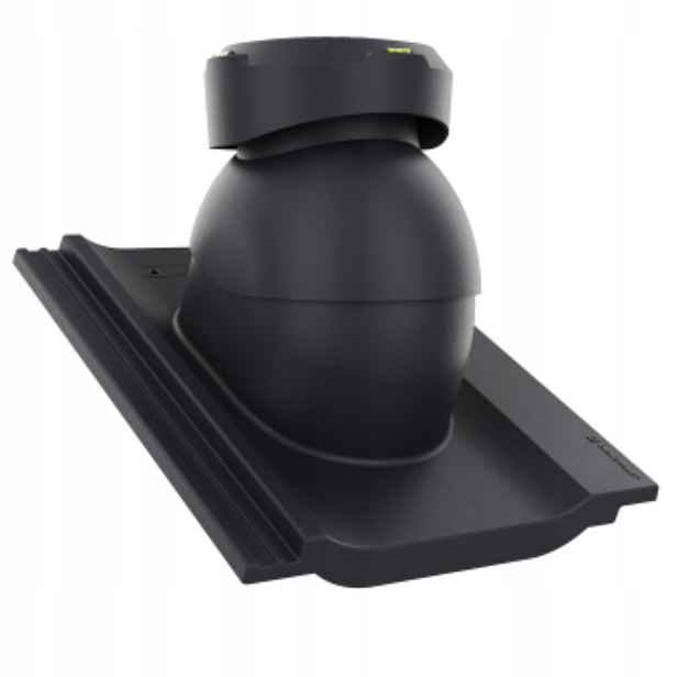 Krbový kanalizační ventilátor fi110 Creaton Kioto Grafit Planar