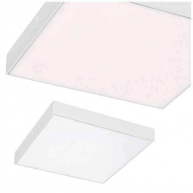 Moderní bílá čtvercová zahradní lampa stropní svítidlo