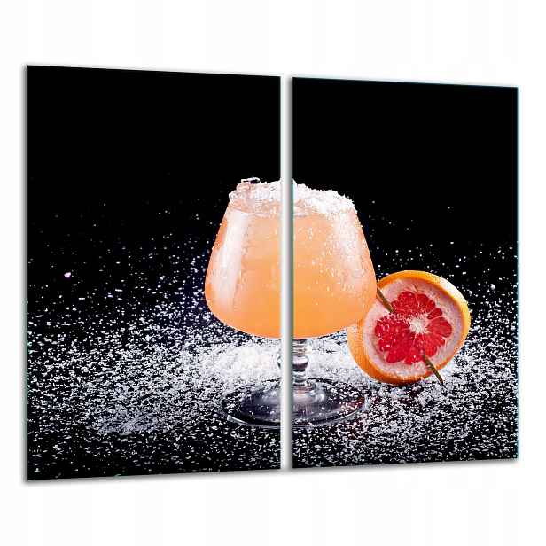 7v1 Skleněná Krájecí Deska 2x 30x52 Drink