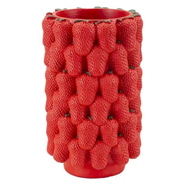 Mauro Ferretti Váza Strawberry 32 cm červená