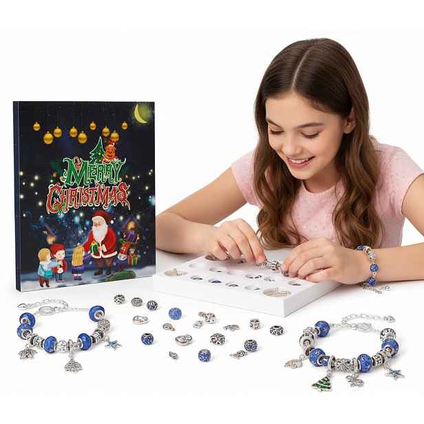 Adventní Kalendář Pro Dívku, Šperky, Přívěsky Na Náramky