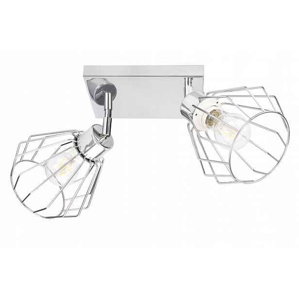 Lampa stropní svítidlo lustr pohyb loft drát briliant chrom