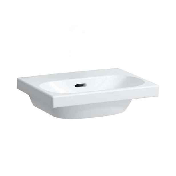Laufen Lua - Umývátko nábytkové 45x35 cm, s přepadem, bez otvoru pro baterii, bílá H8160800001091
