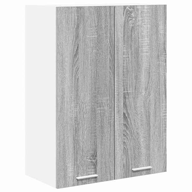 vidaXL Závěsná skříňka Šedá Sonoma 60 x 31 x 80 cm Kompozitní dřevo