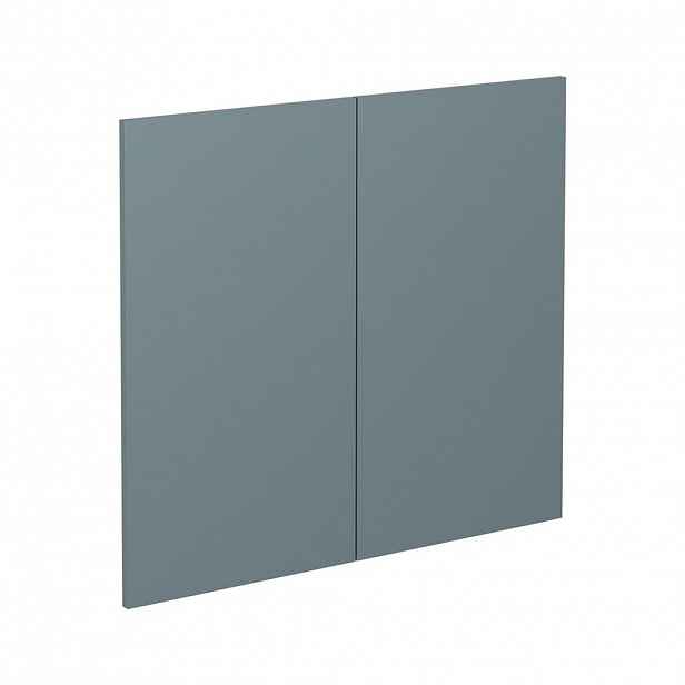 Vicco KUCHYŇSKÁ DVÍŘKA R-Line Modrošedá 79.2 x 71.3 cm nábytková čela pro skříňku pod dřez