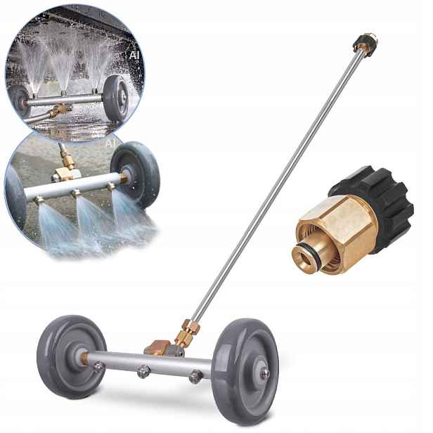 Lišta na splachování mycích kostek podvozků pro myčku Karcher Hd Hds Easylock