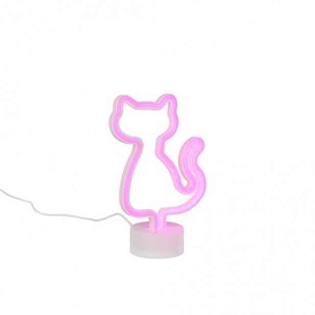 Reality CAT led stolní lampa bílá plast r53671101 RER53671101