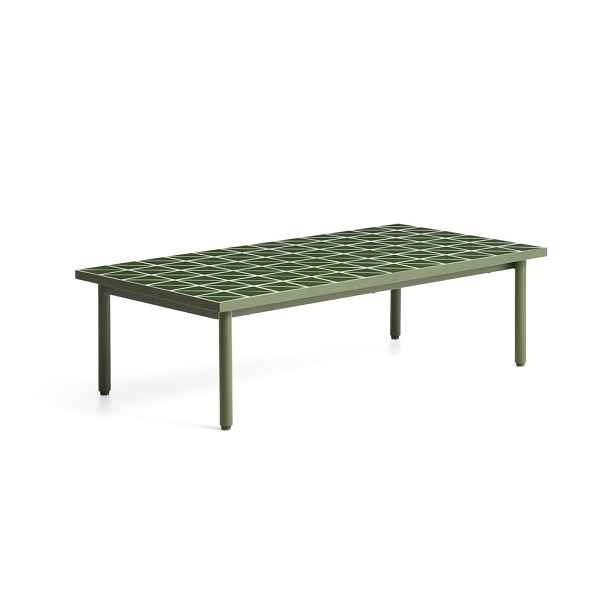 Zahradní konferenční stolek s keramickou deskou 61x122 cm Maurina – Kave Home