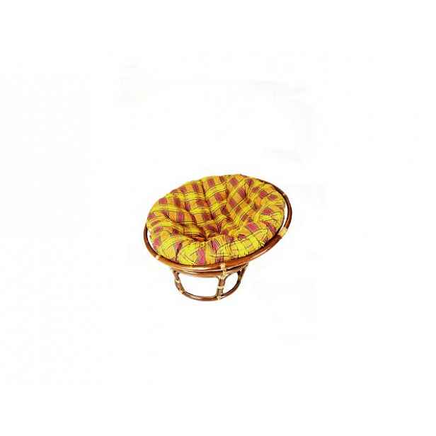 Ratanový PAPASAN tmavý - průměr 110 cm M4