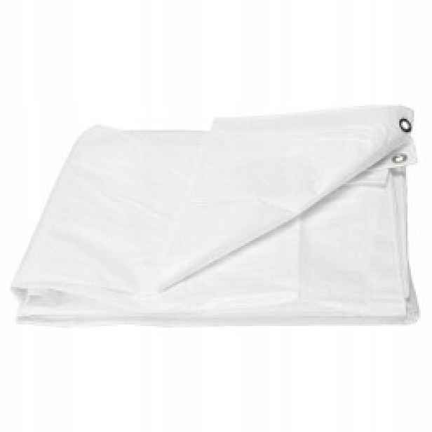 Krycí plachta 5,2x7,1 m, bílá, 90 g/m², ochranná plachta