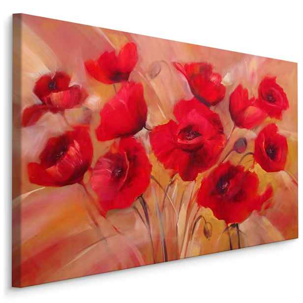 Plátno Červené Vlčí Máky Jako Malované Varianta: 40x30
