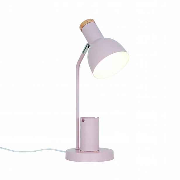 Stolní stolní lampa Devone Zaprášená růže Moderní kancelářská lampa Nordlux