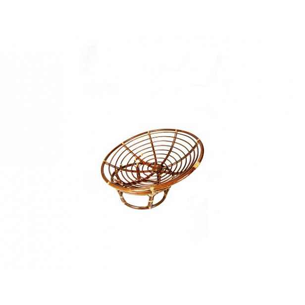 Ratanový PAPASAN tmavý - průměr 110 cm K55