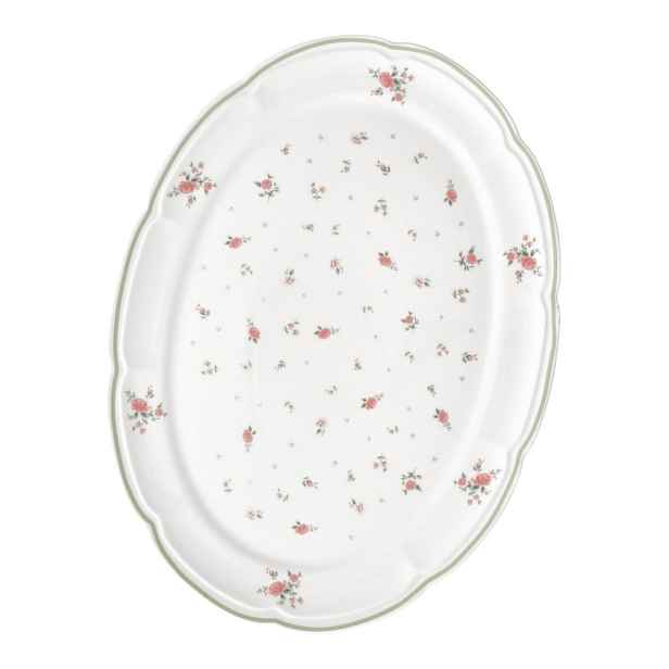 Bílý porcelánový tác Brandani Nonna Rosa