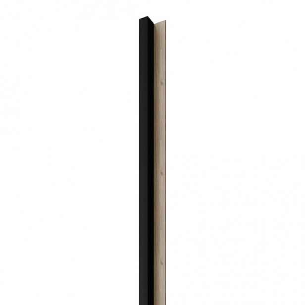 Obkladová Lamela Fineza Spline black 275x6,4 cm SPLINEBO1