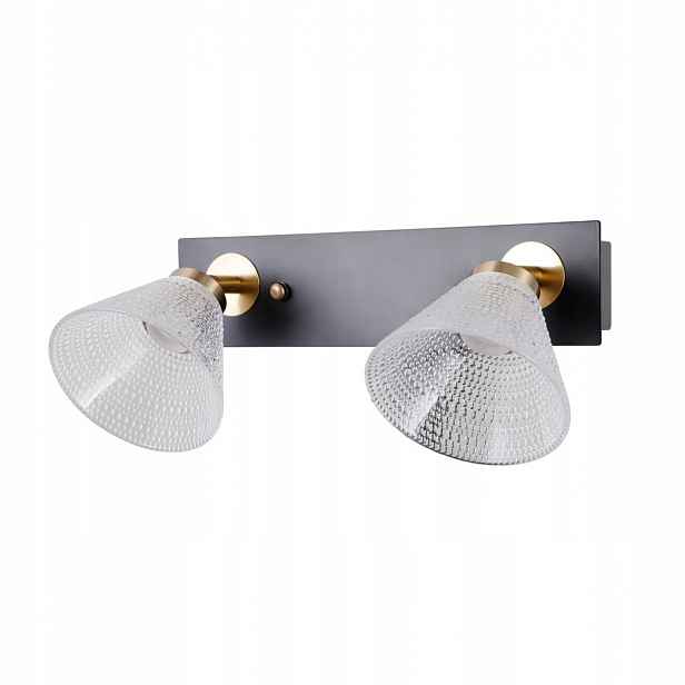 Reflektorová lampa Spot Led Orella Černá Sklo 8W 466lm Halogen Italux