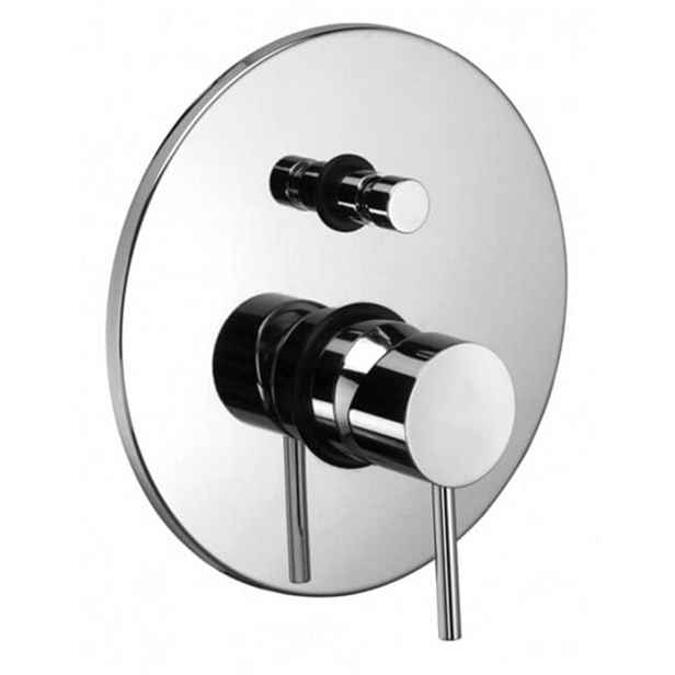 Vanová baterie Paffoni LIGHT včetně podomítkového tělesa chrom LIG015CR