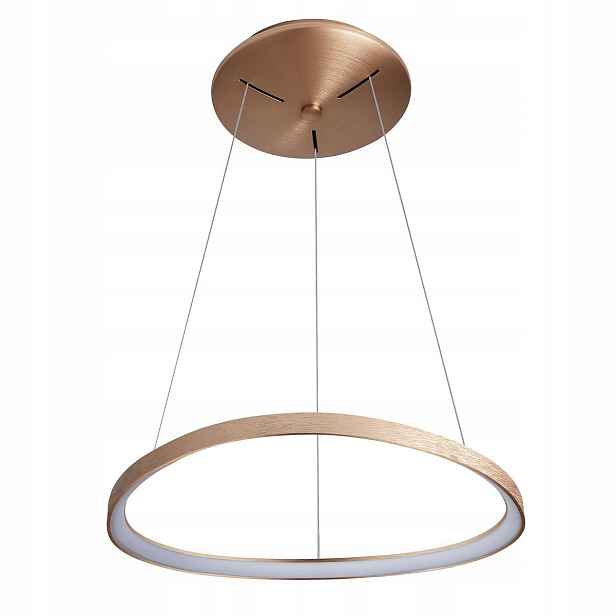 Závěsná lampa Morfi Hnědá Led Stmívatelná 48W 2640lm Nastavitelná Italux