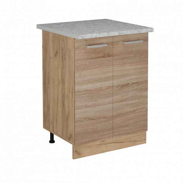 Vicco SPODNÍ SKŘÍŇKA KUCHYŇSKÉ LINKY R-Line Sonoma 60 cm PD Mramor