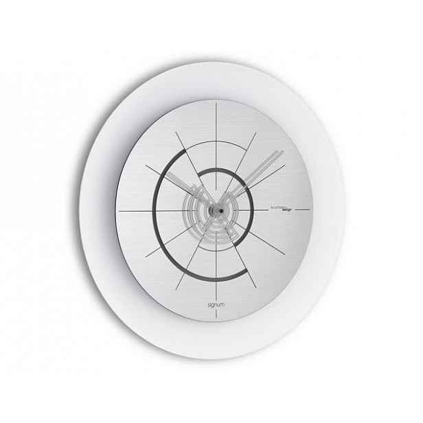 Designové nástěnné hodiny I559M chrome IncantesimoDesign 40cm