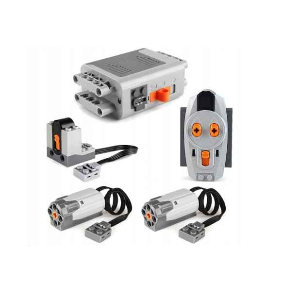 Sada Power Functions Technic 2xM dálkový ovladač přijímač 8881 8883 8884 8885