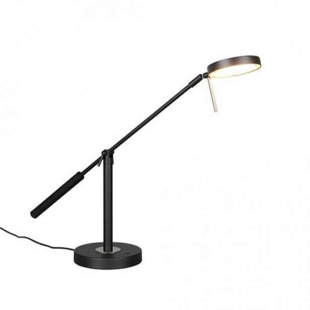 Trio MONZA led stolní lampa černá kov 523310932 TR523310932