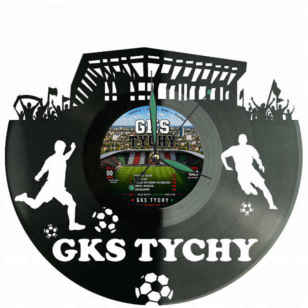 Gks Tychy Stadion Nápad na Dárek Nástěnná Dekorace z vinylové desky