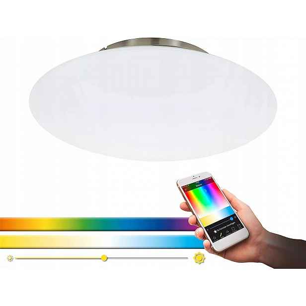 Inteligentní stropní svítidlo Eglo 33228 Connect-C Led Light Rgb Smart 43 cm Kulatý