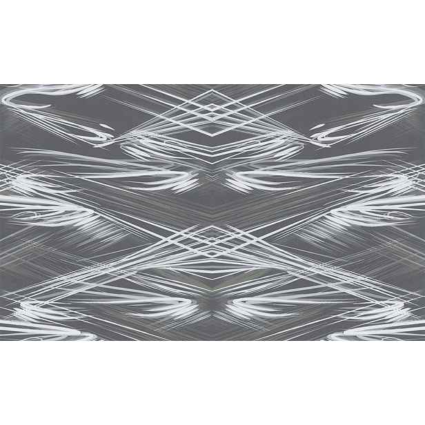 Tapeta Geometrický Vzor Odstín Šedý A Bílý Flizelina 10,05 m x 106,00 cm