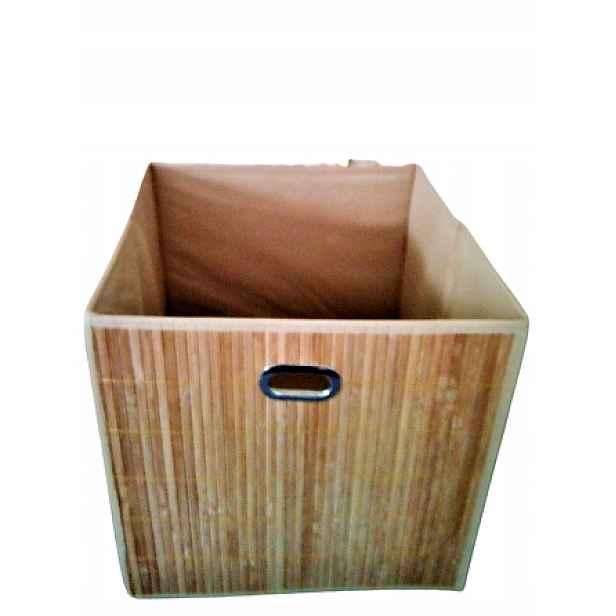Organizér skládací 31 cm Bambus-pp Béžový