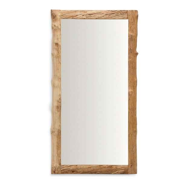 Nástěnné zrcadlo s dřevěným rámem 105x200 cm Ibro – Kave Home