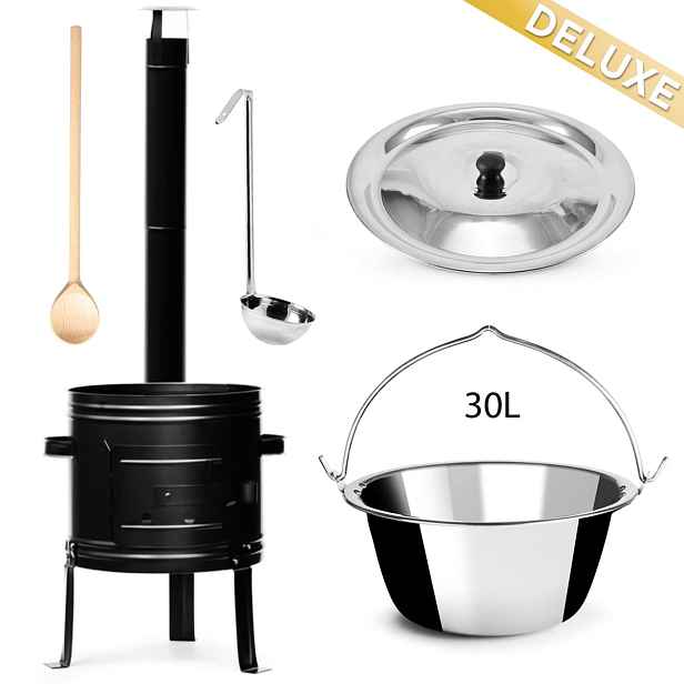 Perfect Home Set-182 Kotlíková souprava DELUXE 30L, 5ks