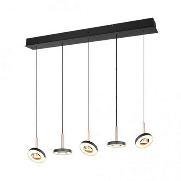 Trio GUANO led závěsné osvětlení hnědá kov 334410565 TR334410565