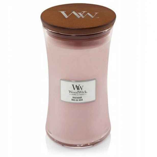 Woodwick Velká vonná svíčka Rosewood 609 g Růžové dřevo jako Dárek