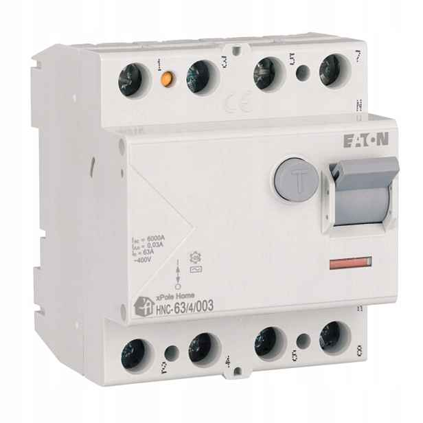 Proudový chránič HNC-63/4/003 63A 4P 6kA 230/400V IP20 194695