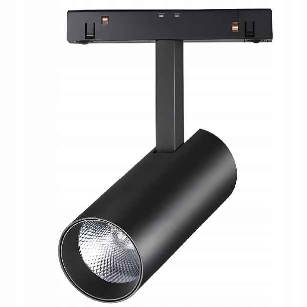 Reflektorová magnetická lišta na omítku 12W 48V 4000K Genesis Černá