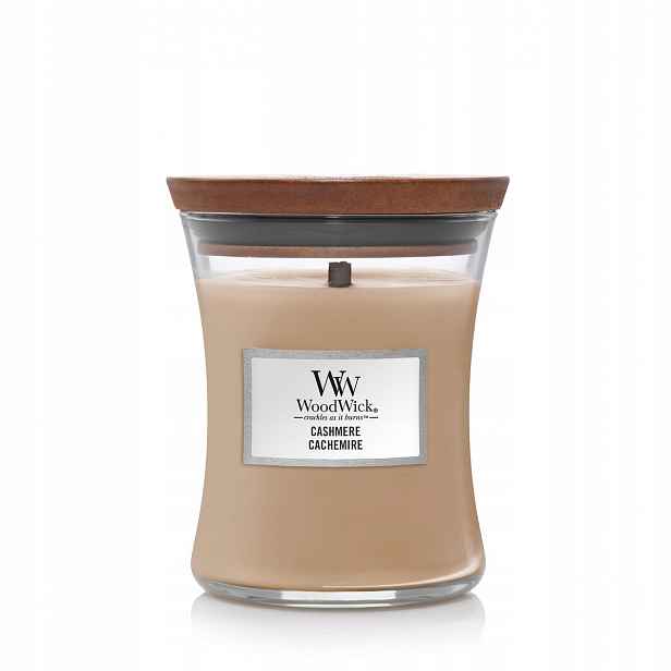 Vonná svíčka sójová Cashmere Woodwick 1 ks