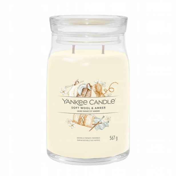 Yankee Candle svíčka Soft Wool & Amber 567 g